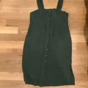 Madewell green dress